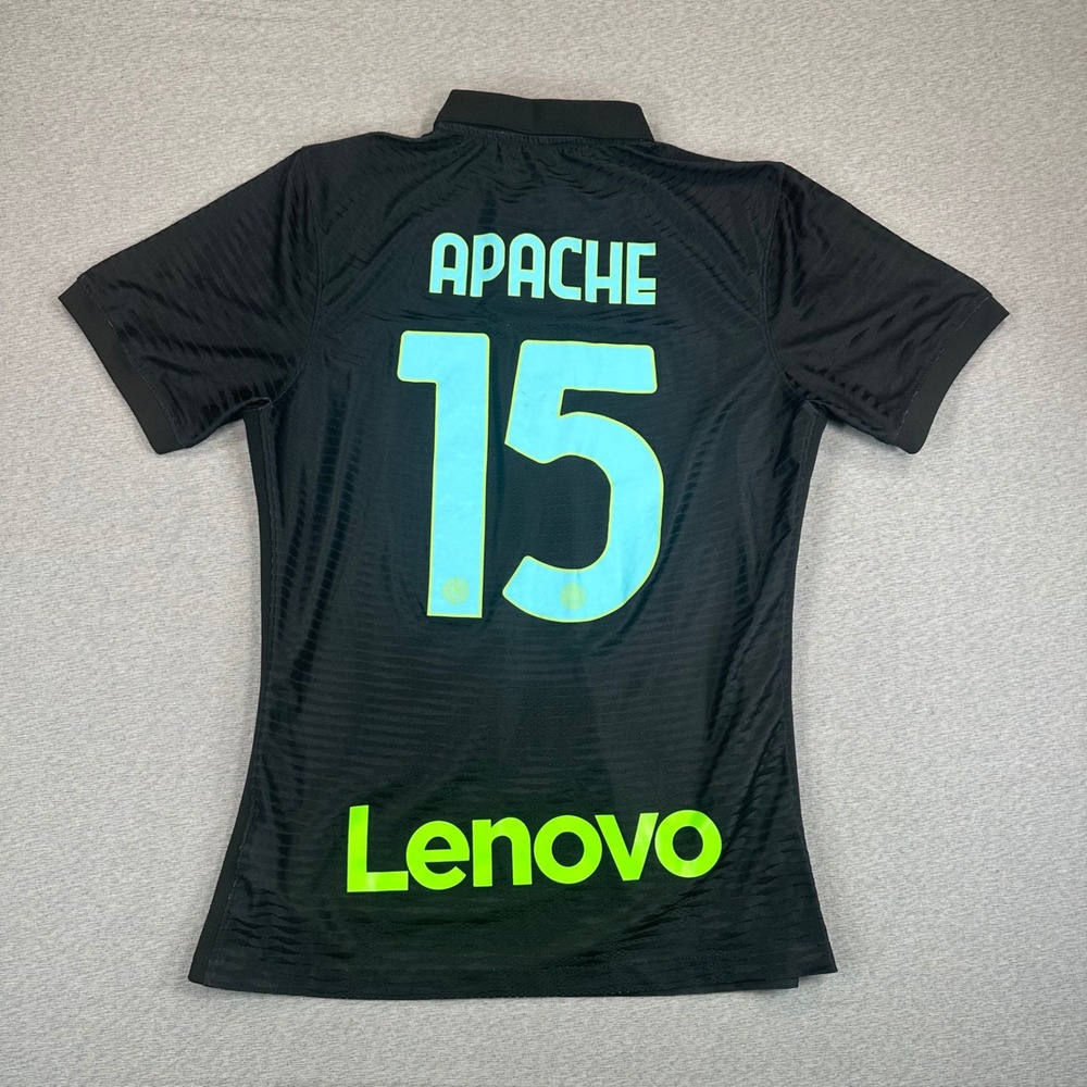 Nike ADV Inter Milan 2021-22 Third Jersey Womens XL Black Multi Color Dri-FIT - Picture 13 of 14